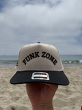 Funk Zone 3D Puff Snapback Hat – Natural/Black