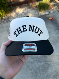 The Nut 3D Puff Snapback Hat – Natural/Black